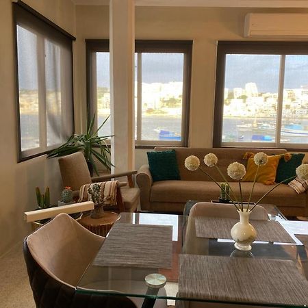 A Sea View Maisonette Right On The Waters Edge. Apartment St. Paul's Bay Luaran gambar